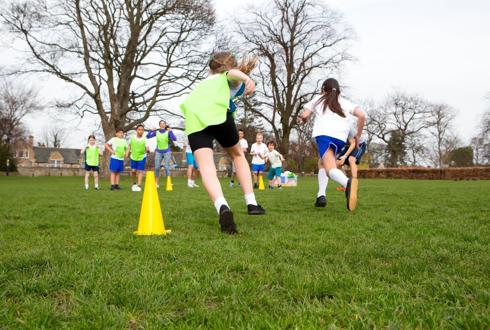 Teen athlete during a sports physical